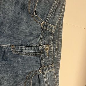 Michael Kors Medium Wash Denim Jeans Flap Back Pockets Womens Size 10